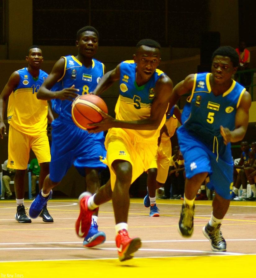 Nshobozwabyosenumukiza, was one of Rwandau2019s top performers during the 2016 FIBA-Africa U18 Menu2019s Championships held in Kigali. (File)