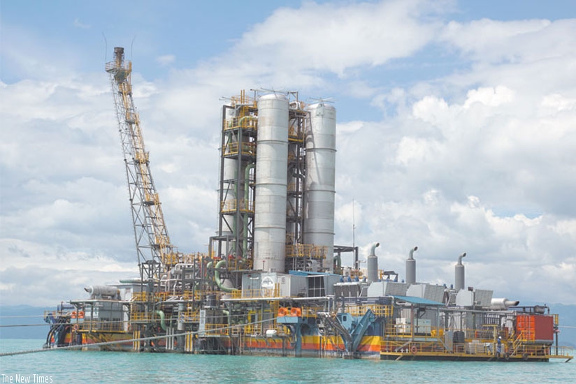 KivuWatt Methane Gas plant in Karongi District. Rwanda will be looking for more investors during the energy summit in November. (File)