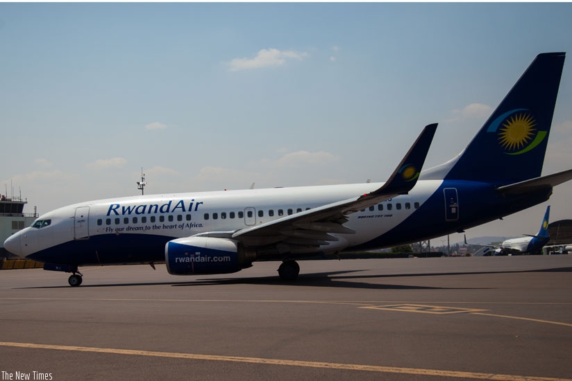 A RwandAir plane. (File)