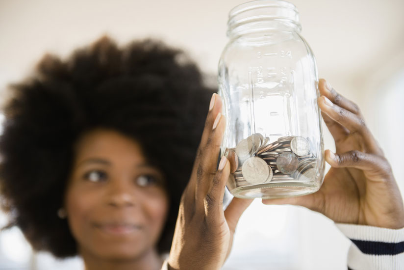 Mechanisms like using a savings jar and other scheme can help you accumulate wealth and secure your future. (Net photo)