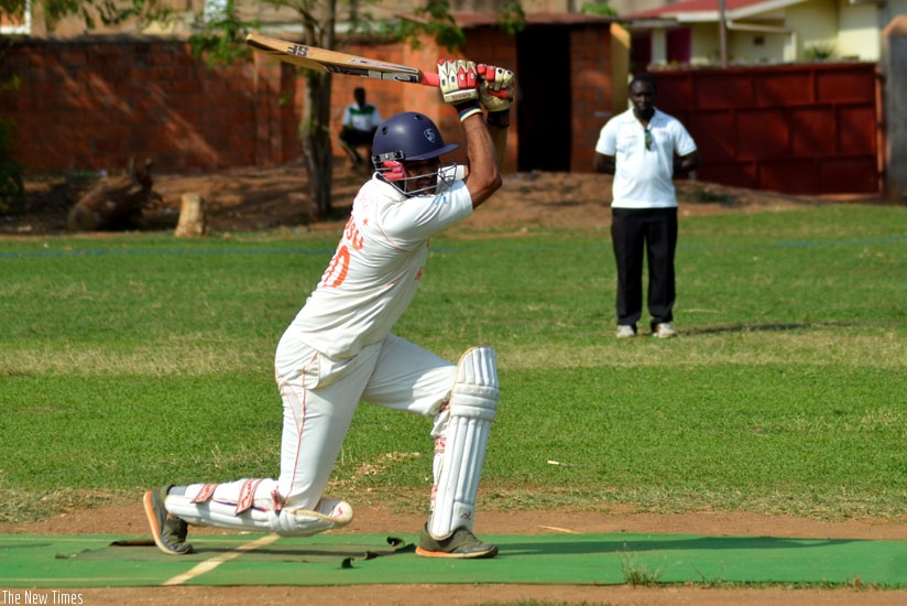 Telugu Royals  captain Ramu Morampudt scored 14 runs and took one wicket as his team won their first trophy on Sunday. (S. Ngendahimana)