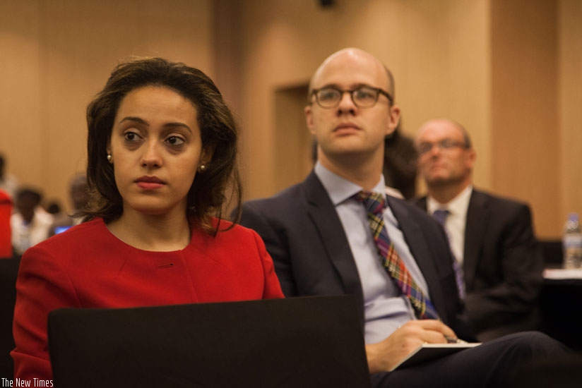 Participants at the meeting in Kigali yesterday. (Nadege Imbabazi.)