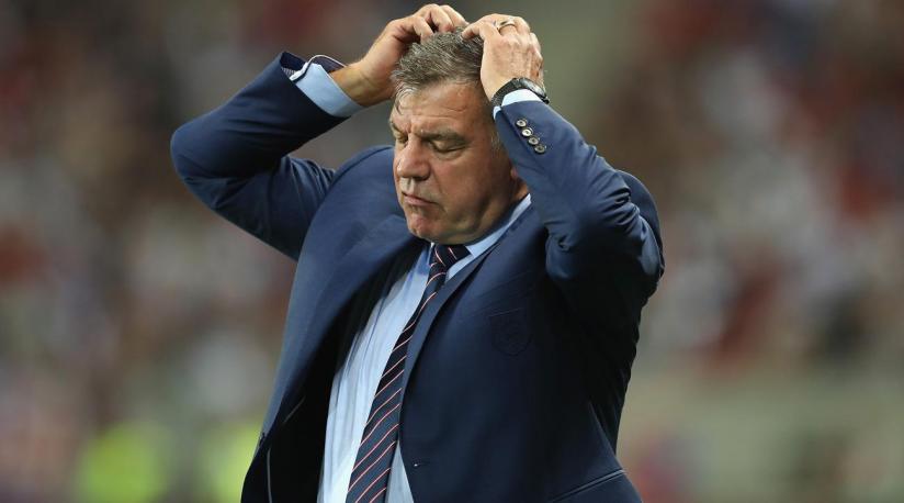 Sam Allardyce sacked as England manager after one match in charge. / Net photo