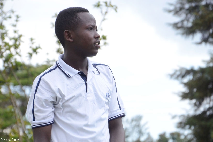Aloys Nsabimana is part of the eight-man Rwanda team  preparing for the 2016 EA Golf Challenge in Ethiopia. S. Ngendahimama.