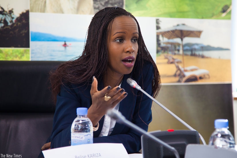 Belise Kariza, chief tourism officer at Rwanda Development Board rn