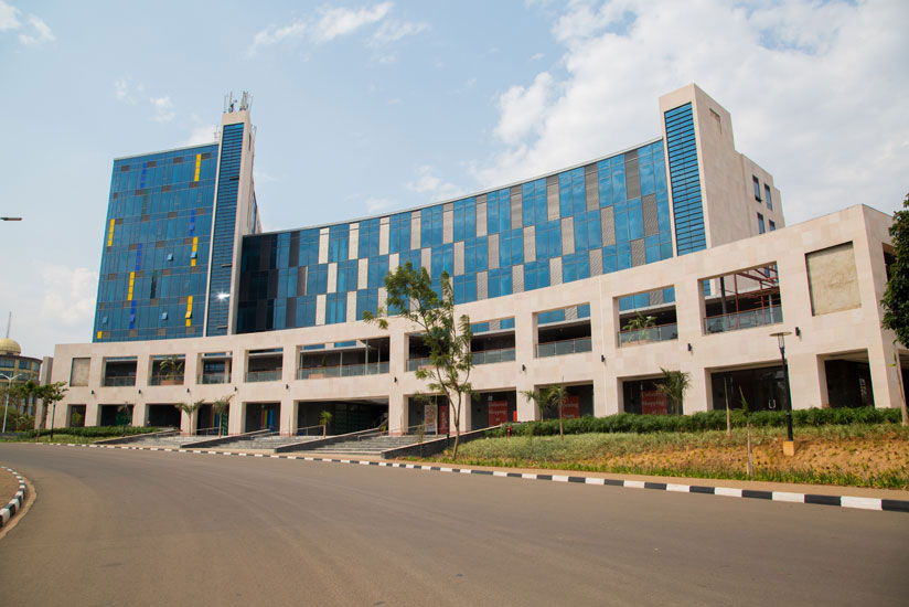 The magnificent Kigali Heights Complex located in Kacyiru opposite Kigali Convention Centre. / File