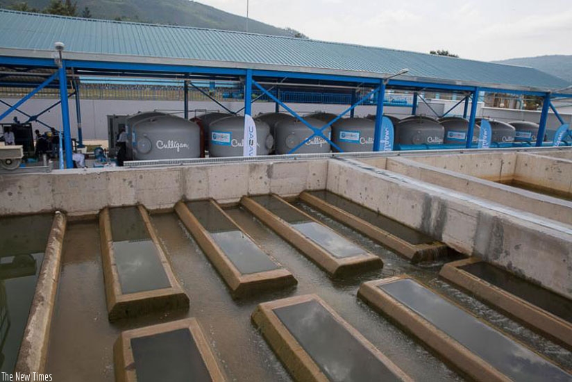 Nzove 2 Water Treatment Plant was launched recently. / Courtesy photos.