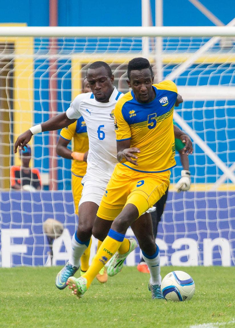 Rwanda international, Nshimiyimana signed for APR from Police FC this summer. / Timothy Kisambira