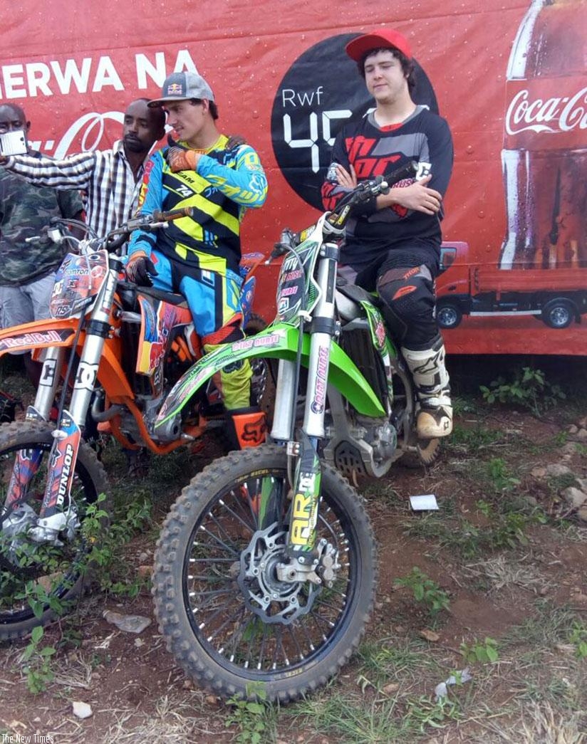 Nick de Wit (L) and Scott Billet. / Jeje Muhinde.