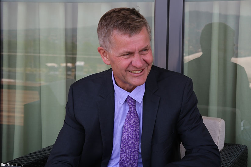 Solheim speaks to this newspaper during the interview last week. / Courtesy.