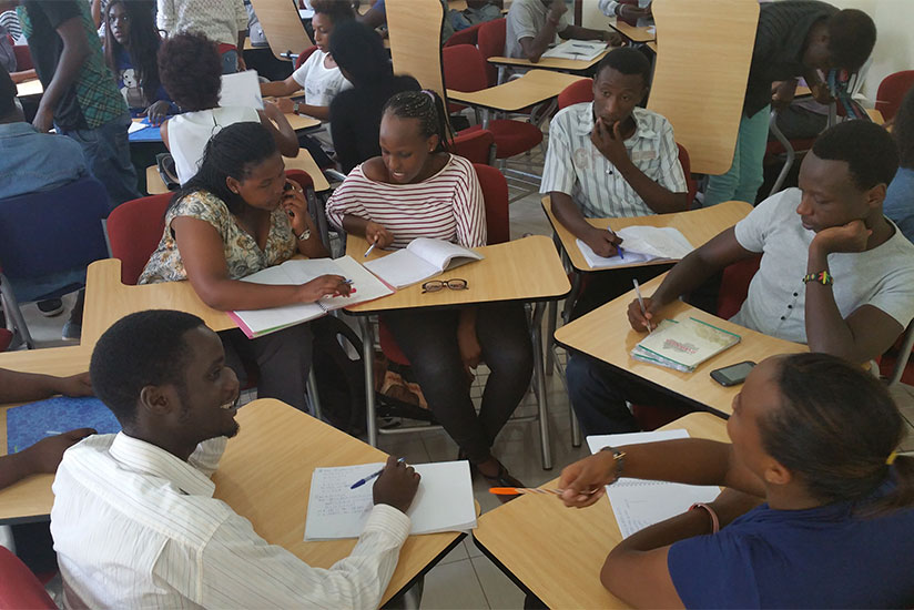 Students attend a seminar in Kigali recently. Study seminar help learners to grasp concepts better and to network with their peers. / Photos by Dennis Agaba