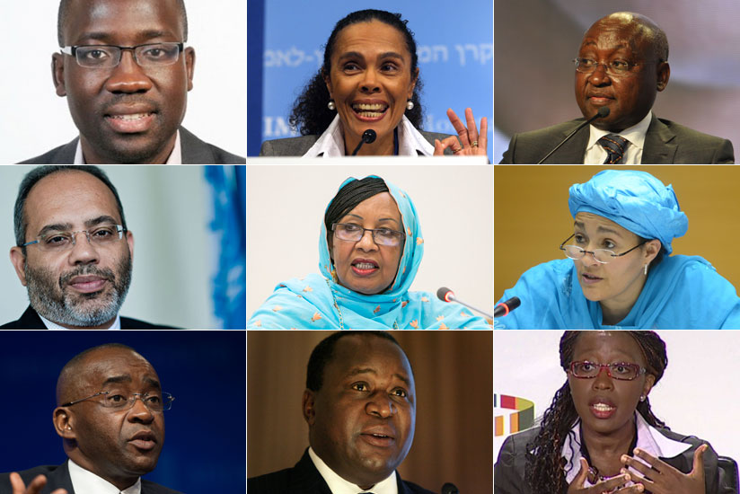TOP LEFT: Dr Acha Leke, a senior partner with global consultancy firm, McKinsey & Co; Cristina Duarte, the former Minister of Finance of Cabo Verde; Dr Donald Kaberuka, the former ....