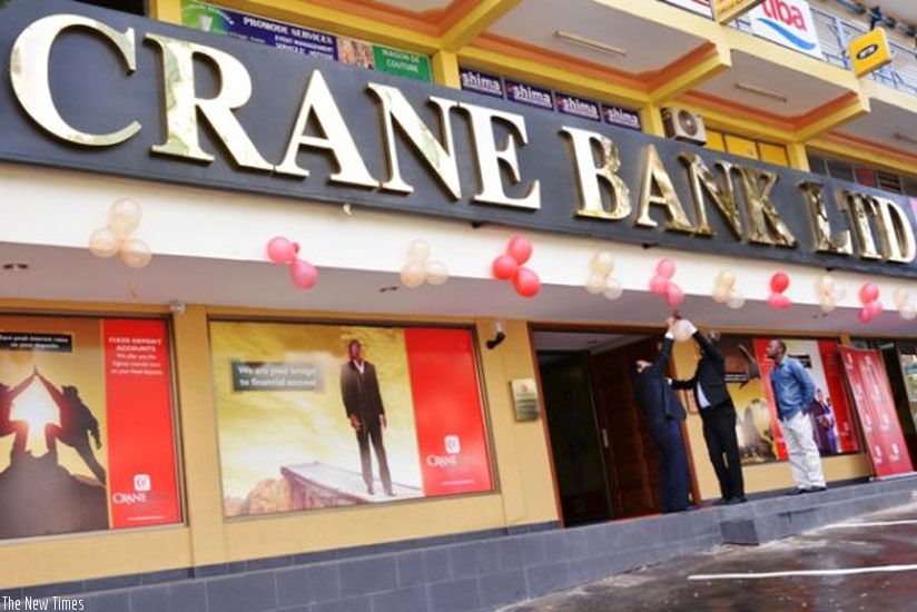 Crane Bank Rwanda offices in Kigali. The Central bank has assured the public that the bank will not be affected by the woes of its parent company in Uganda.   