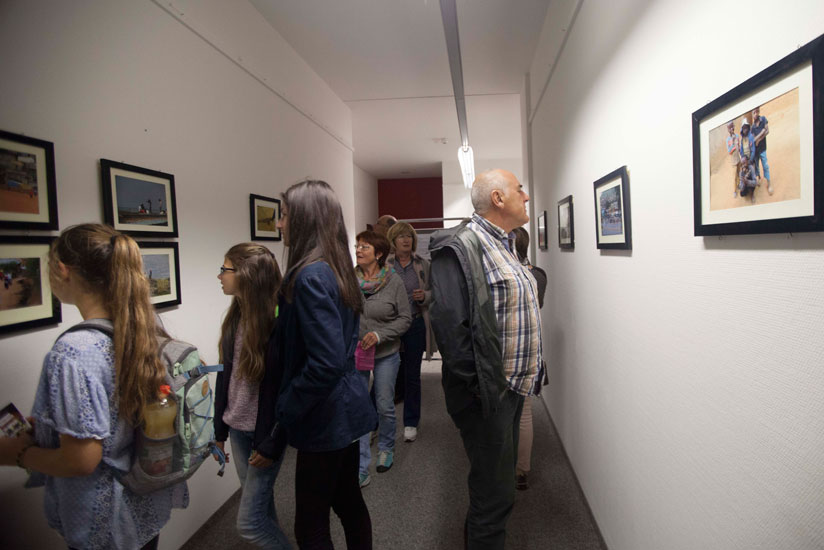 The 'Rwanda Unseen' exhibition attracted many people. / Courtesy