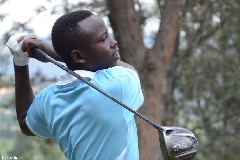 Aloys Nsabimana will be part of the national golf team to compete in Ethiopia  (S. Ngendahimana)