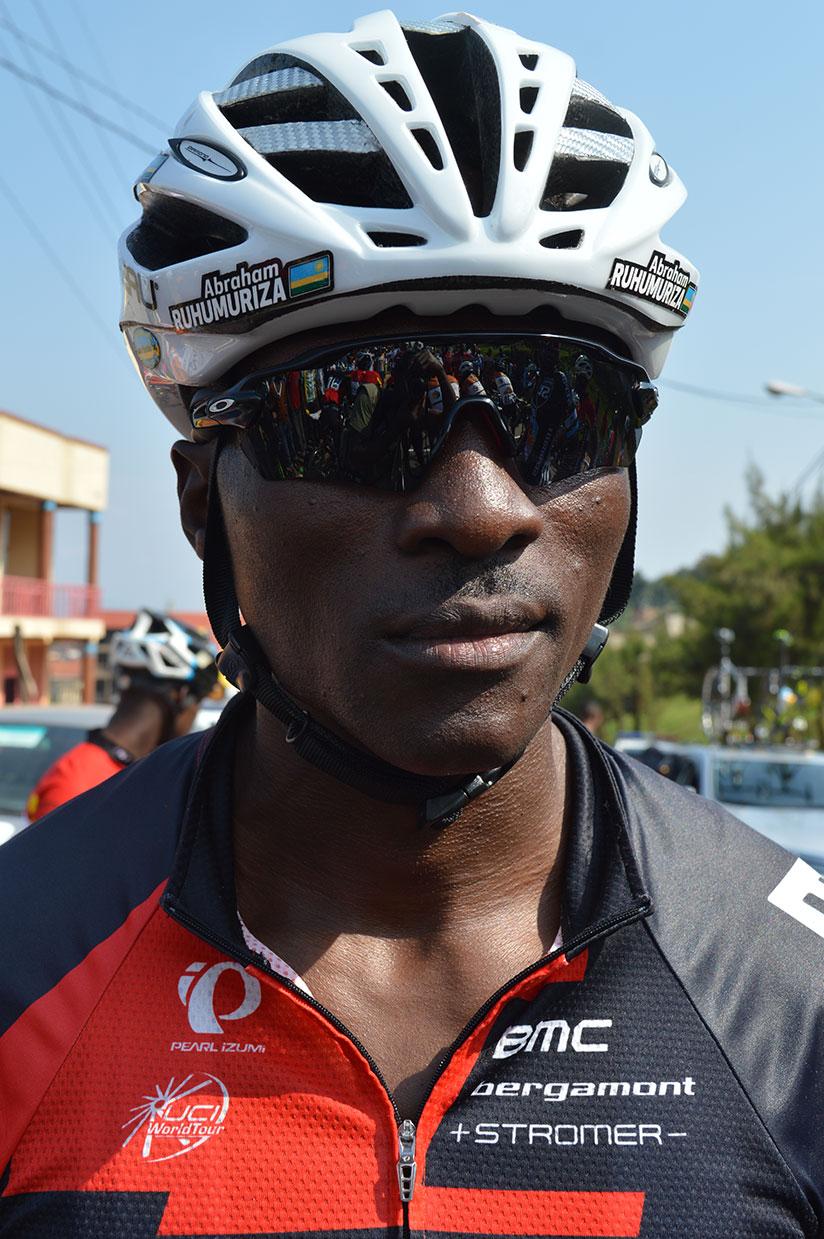 Veteran rider Abraham Ruhumuriza won five Tour du Rwanda title before it was added on the UCI-Africa Tour in 2009. / Sam Ngendahimana