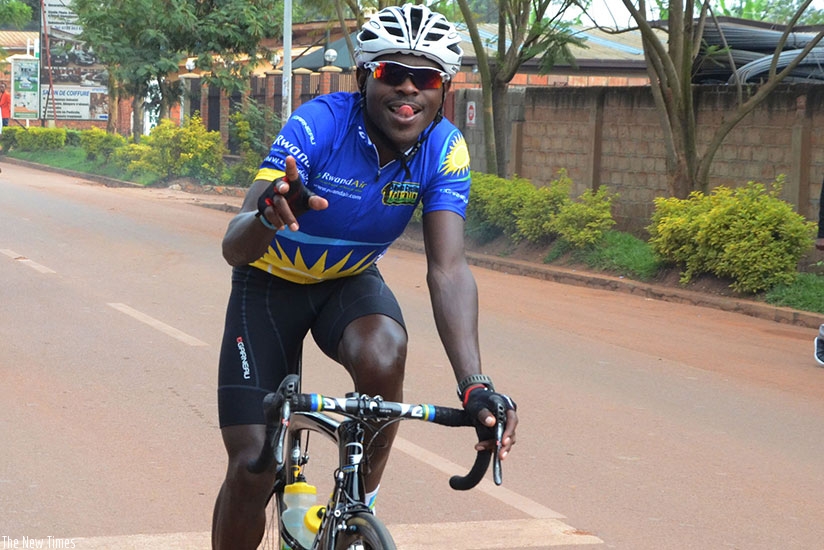 Gasore Hategeka finished in 32nd position overall last year but believes this is his year to win Tour du Rwanda. (S. Ngendahimana)
