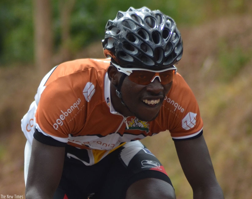 Joseph Areruya will be part of Team Rwanda for the 2017 Tropicale Amissa Bongo race. (S. Ngendahimana.)