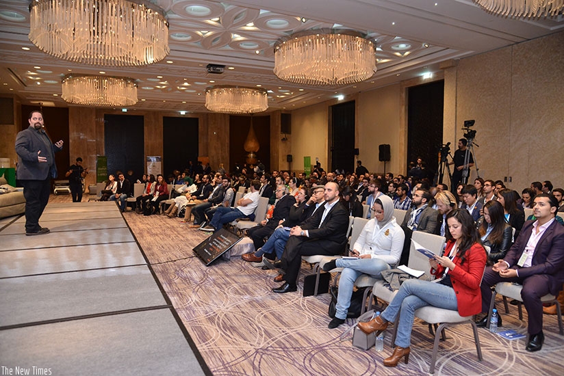 Participants at last yearu2019s Seedstars Africa Summit in Cassablanca, Morocco. (Courtesy.)