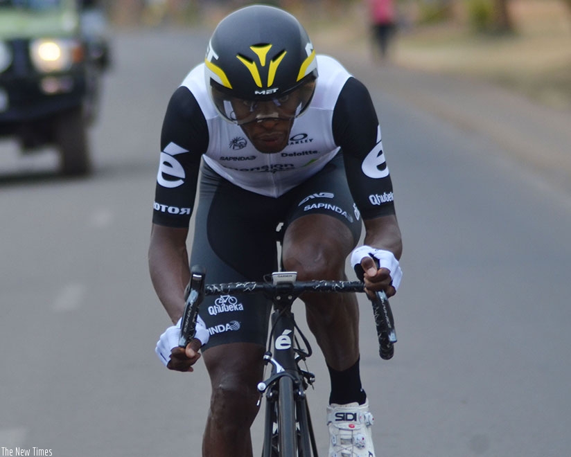 Mathieu Twizerane (L) will make his Tour du Rwanda debut riding for Les Amis Sportif de Rwamagana, while Adrien Niyonshuti (R) won Tour du Rwanda in 2008, a year before it became a UCI Africa Tour race. (S. Ngendahimana)