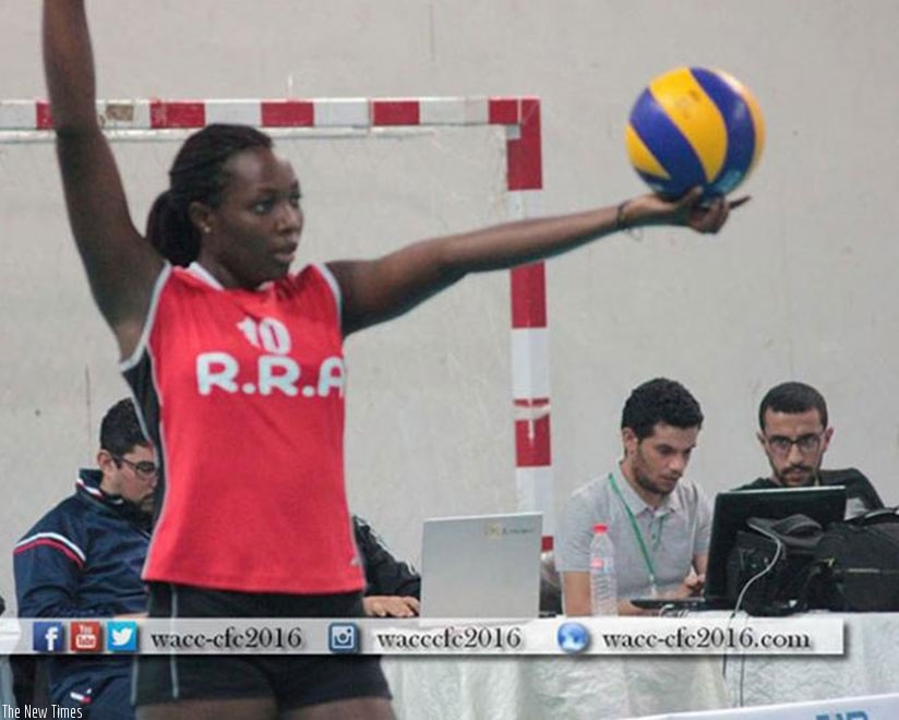 RRA left-attacker Mukantambara started training with Shumen last week. (File photo)