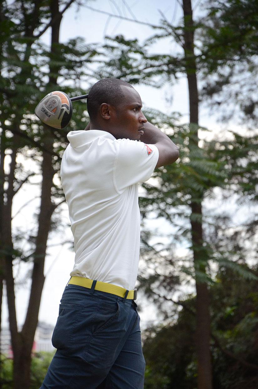 Emmanuel Habineza will go into this year's Rwanda Golf Open looking for his first major trophy. / Sam Ngendahimana