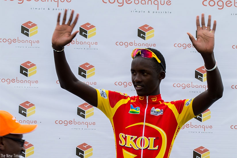 Samuel Mugisha won the best climber for a second stage  in a row.