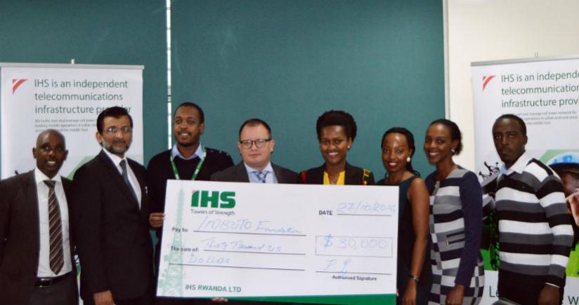 IHS Rwanda with Imbuto Foundation representatives during the MoU signing. / Courtesy
