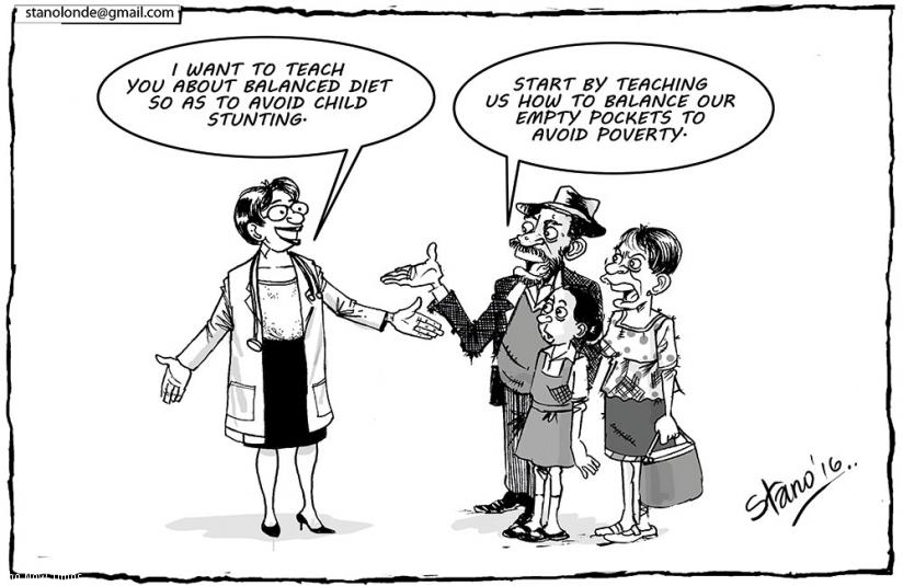 The Minister for Health, Dr Diane Gashumba, has urged families to ensure balanced diet so as to avoid child stunting.