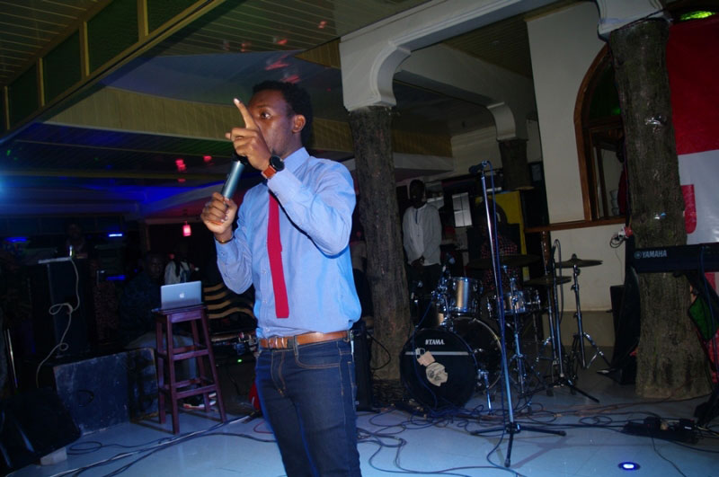 Arthur performing on Friday. / Courtesy