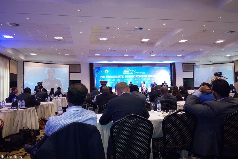 ASEA participants listen to proccedings yesterday. The annual conference ends today. (Appolonia Uwanziga)