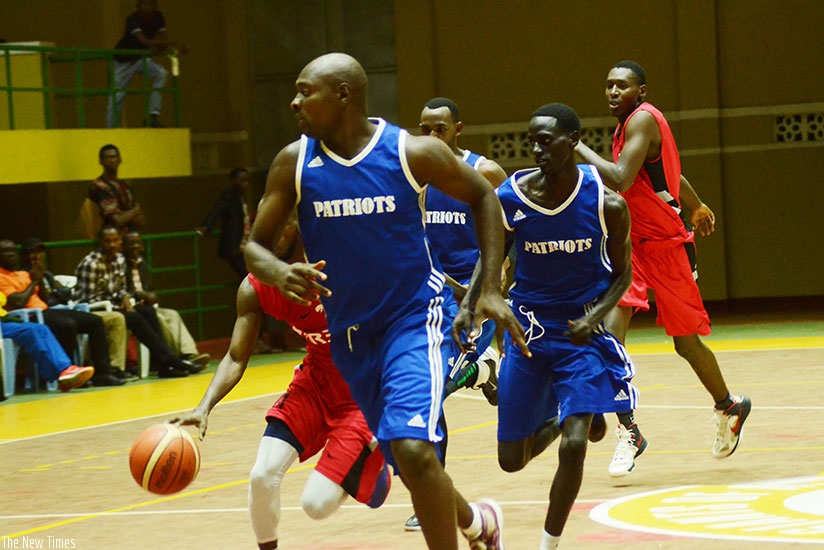 Patriots against REG last friday in the pre-season tourney final they went ahead to win. (S. Ngendahimana)