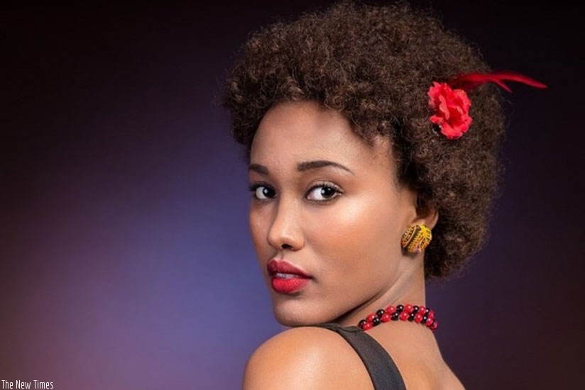 Miss Rwanda 2014, Colombe Akiwacu.