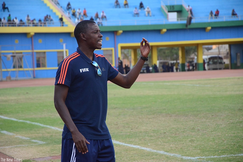 Mulisa has been handed the toughest coaching job of his career to date u2013 APRu2019s hot seat. (S. Ngendahimana)
