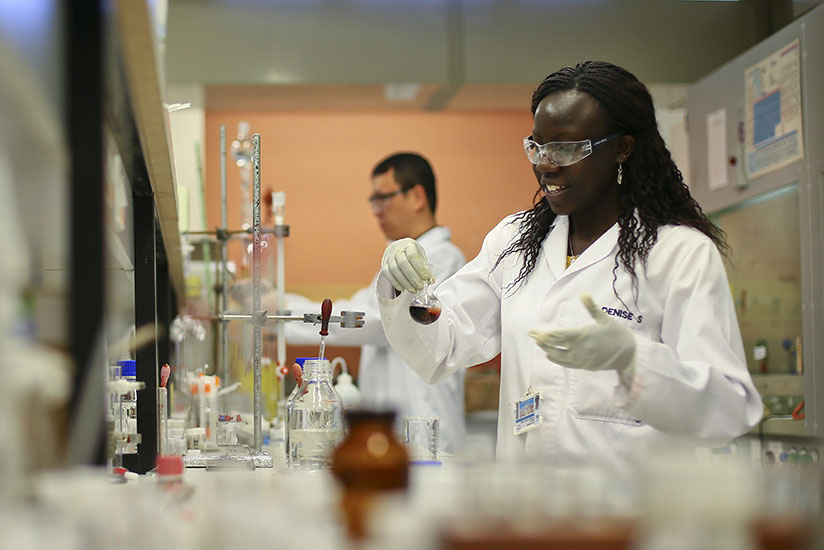 Innovating the future - scientists in a laboratory. / Internet photo