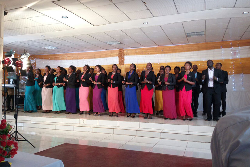 Gilgal choir performs at a previous concert. / Courtesy