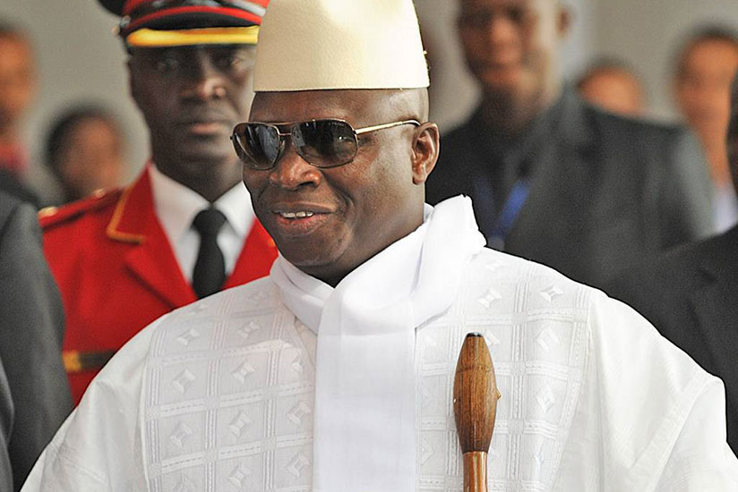 Jammeh conceded defeat after the polls but has since made a U-turn. / Internet photo