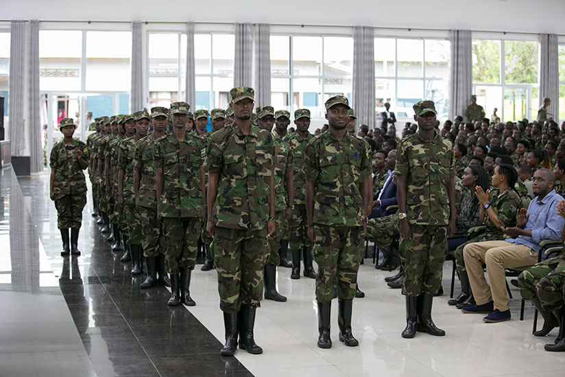 Graduands from Itorero Inkomezamihigo during the closing ceremony. / Courtesy