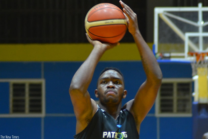 Patriotsu2019 Chris Walter Nkurunziza says they expect a tough game against REG. (Sam Ngendahimana)