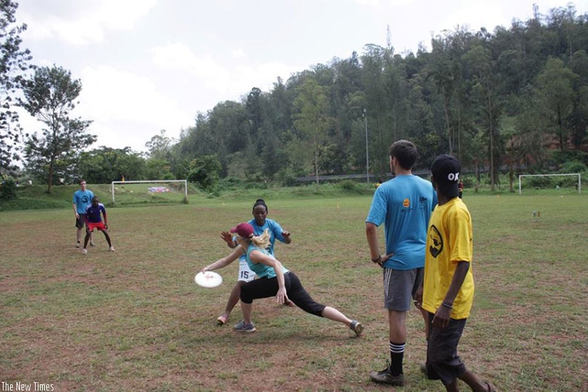 Ultimate Frisbees was launched in Rwanda in September last year.  (Courtesy)