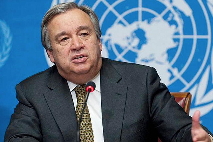 New UN chief Guterres. / Internet