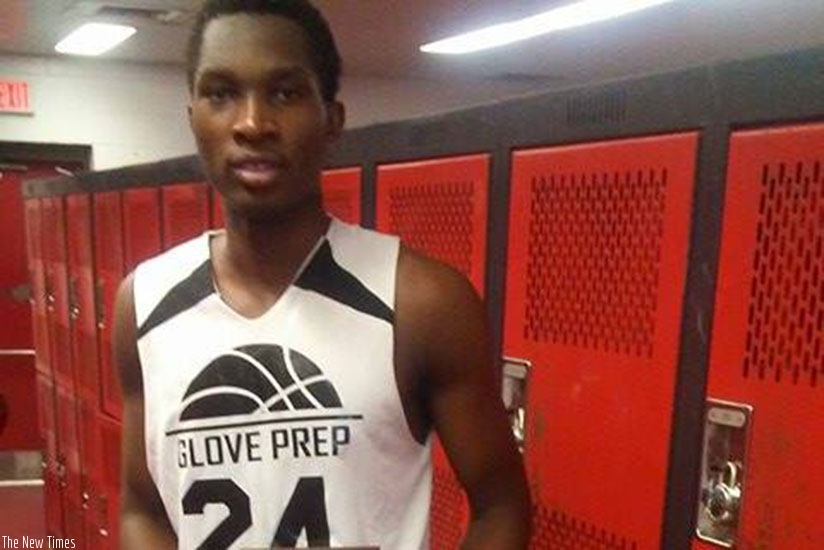 Cadeau De Dieu Furaha poses with his MVP award. Courtesy