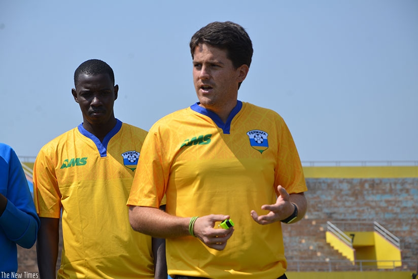 Mulisa, (left), worked under McKinstry, (right), and was appointed interim coach when the Northern Irishman was sacked. File photo