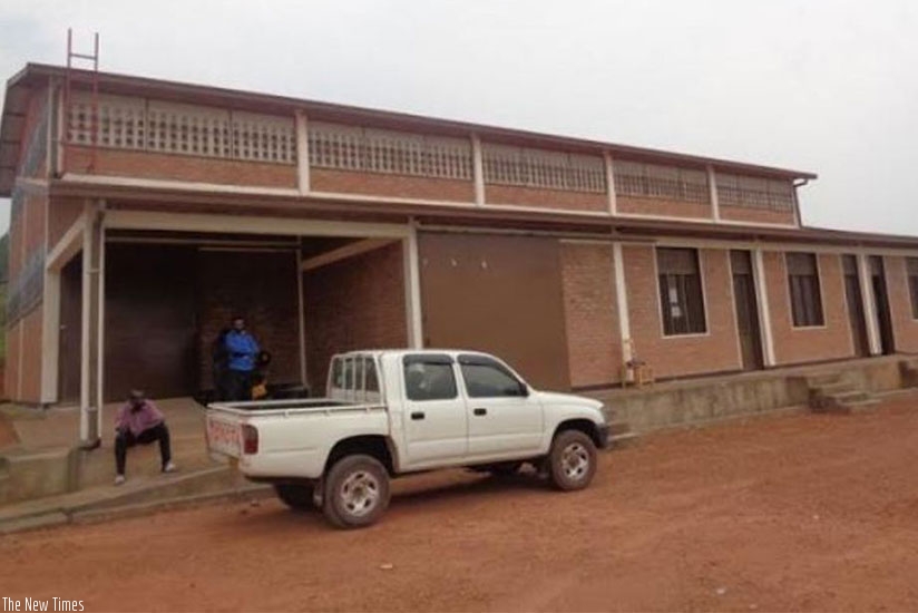 Duterimbere Murundi coop offices in Karambi Murundi Sector. (Kelly Rwamapera)