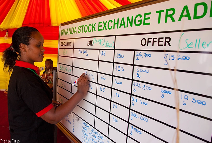 Activity was low at RSE yesterday. / File.