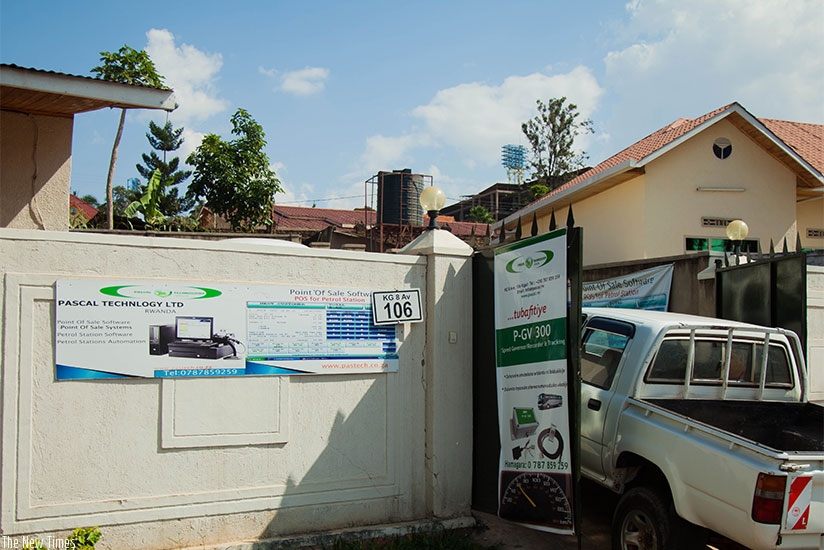 A residential home turned into office facility in Kigali. File.