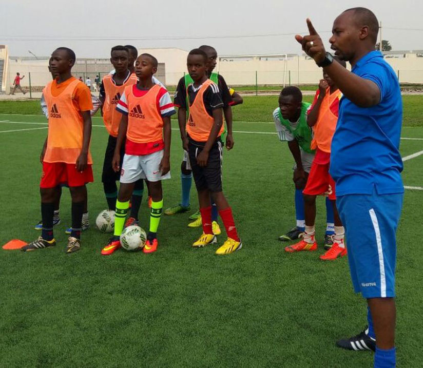 Kids during training in Rubavu. / Courtesy