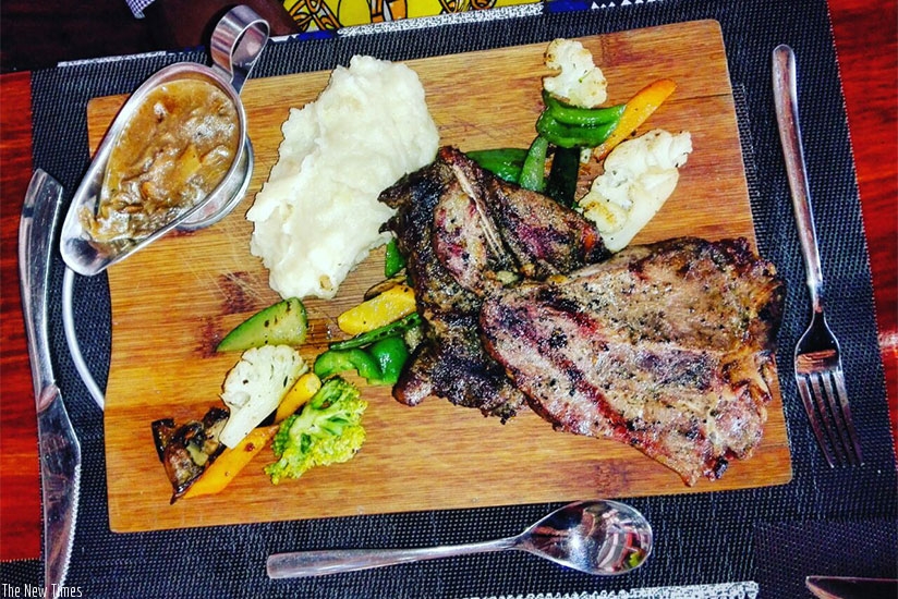 Food presentation is important. Photos by Michael Bageinern