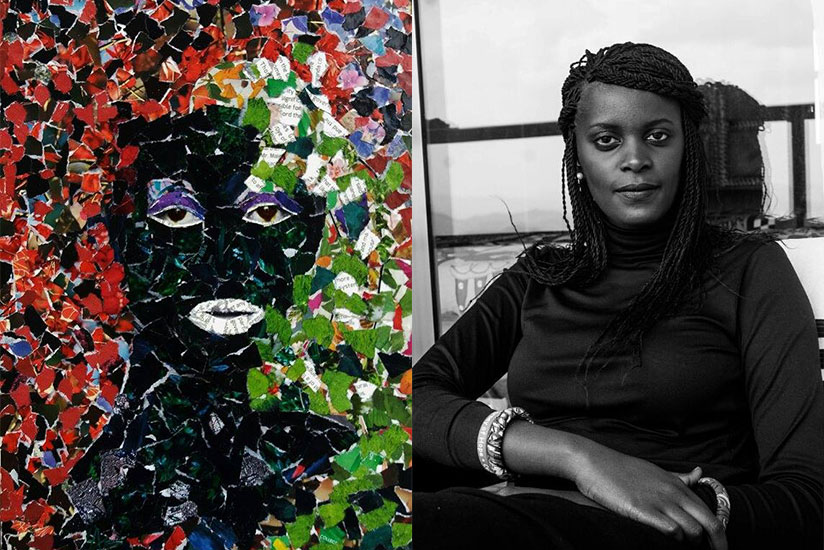Most of Uwase's works celebrate blackness and the black woman. / Courtesy