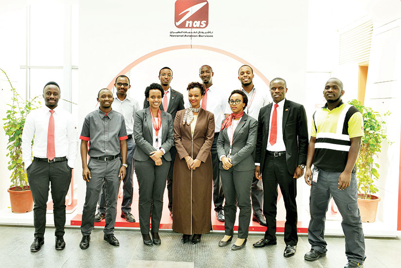 Rwandan nationals at NAS Kuwait.